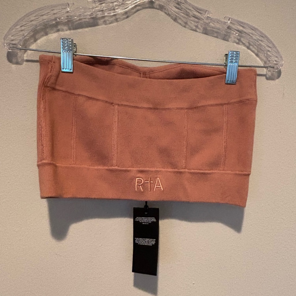 RtA Coral Crop Top 168 - Picture 2 of 5